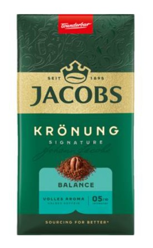Jacobs-Kronung-Balance-kawa-mielona-500g-Import-Holandia Jacobs Kronung Balance kawa mielona 500g Import Holandia - obrazek 1