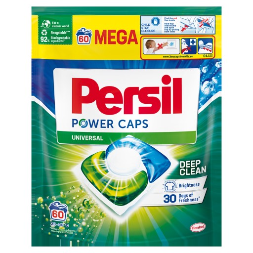Kapsulki-Persil-Power-Caps-Universal-60-WL-LC2-Doskonala-Czystosc Kapsułki Persil Power Caps Universal 60 WL LC2 Doskonała Czystość - obrazek 1