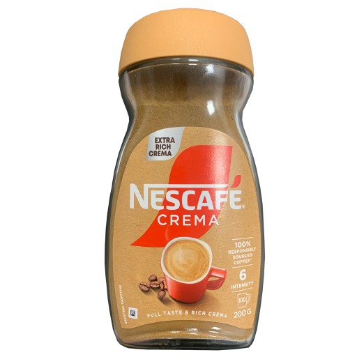 Kawa-ROZPUSZCZALNA-Nescafe-CREMA-czeska-200-g Kawa ROZPUSZCZALNA Nescafe CREMA czeska 200 g - obrazek 1