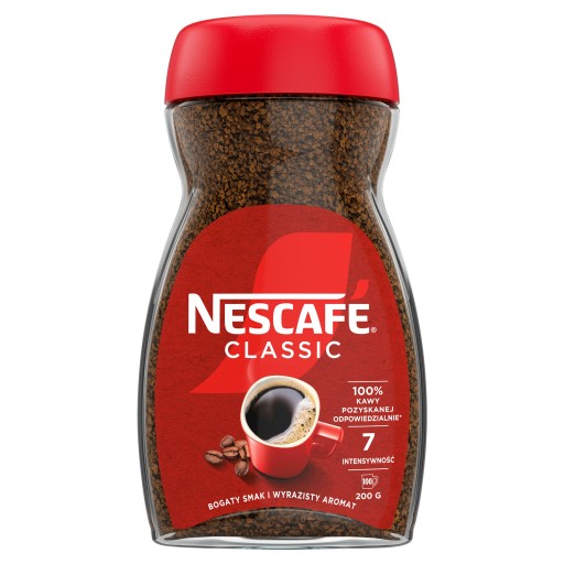 Kawa-rozpuszczalna-Nescafe-Classic-200-g Kawa rozpuszczalna Nescafe Classic 200 g - obrazek 1