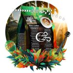 Kawa ziarnista Brazylia 1kg Świeżo Palona - 100% Arabica - Monte Carmelo - obrazek 6