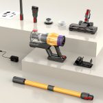 Blossom V18 bezprzewodowy pionowy odkurzacz do sierści zwierząt 50000Pa do domu / samochodu - obrazek 4