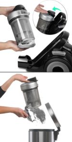 ODKURZACZ BEZWORKOWY CYKLONOWY DOMOWY HEPA 12w1 MAŁY MOCNY LEKKI - obrazek 9