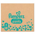 Pampers Active Baby Pants Pieluchomajtki Rozmiar 4 176 szt Miesięczny zapas - obrazek 2