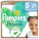 Pampers Harmonie Rozmiar 5 11kg-16kg 21 szt. Pieluszki