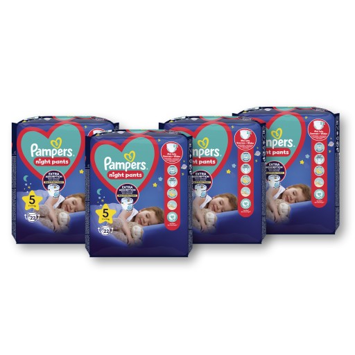 Pampers-Pants-Night-5-88-szt-11-17-kg-Pieluchomajtki Pampers Pants Night 5 88 szt. 11-17 kg Pieluchomajtki - obrazek 1