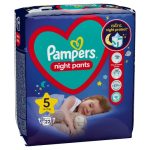 Pieluchomajtki PAMPERS Night Pants 5 (22 szt.) - obrazek 4