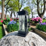 ZESTAW 2x ZNICZ SZKLANY 27CM RÓŻA ZNICZE NA CMENTARZ + GRATIS ZAPALARKA - obrazek 5